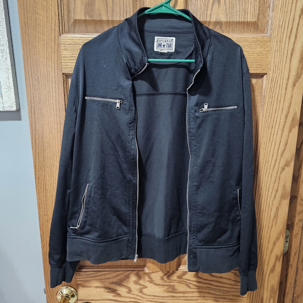 Black Zip-Up Jacket